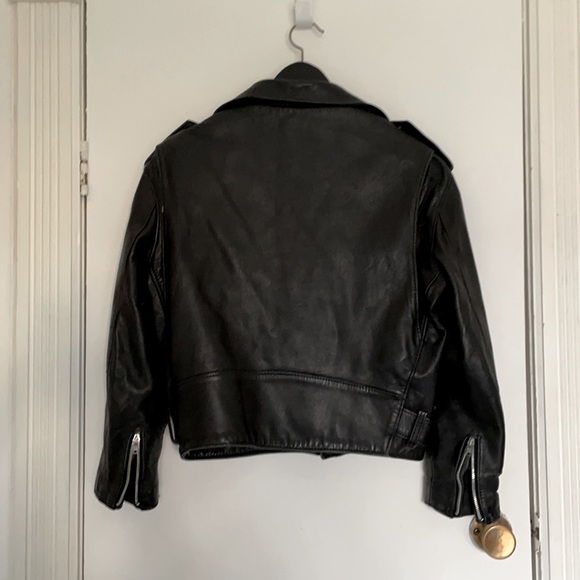 Vintage Black Motorcycle Jacket - Size Small - Picture 8 of 9